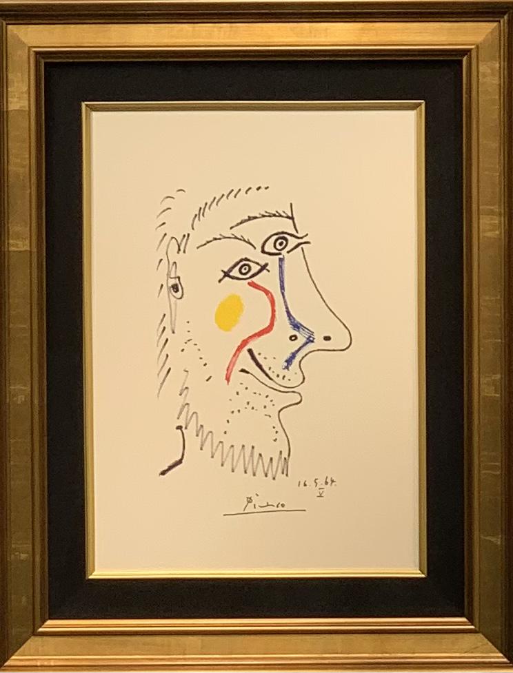 Pablo Picasso Plate Signed Lithograph on Arches (1 of 4)