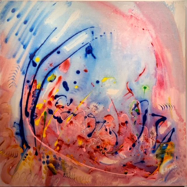 Kimm Byers Abstract Signed Original Acrylic on Canvas (1 of 11)