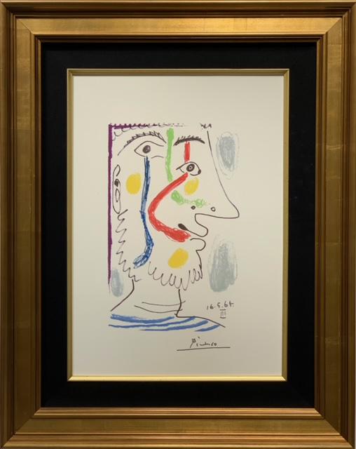 Pablo Picasso Plate Signed Lithograph on Arches (1 of 5)