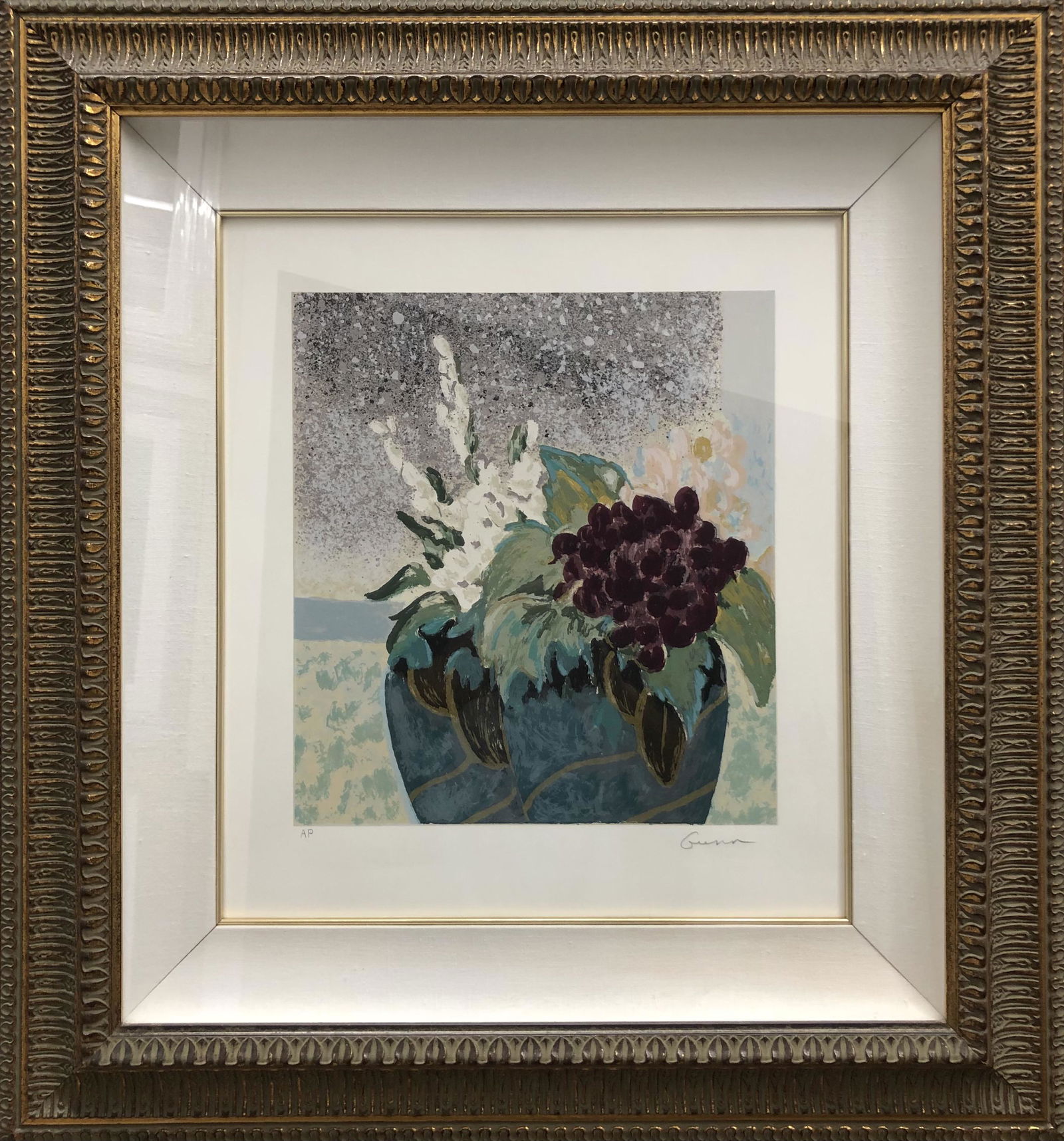 Ellen Gunn (Floral) Signed Serigraph Artists Proof (1 of 7)