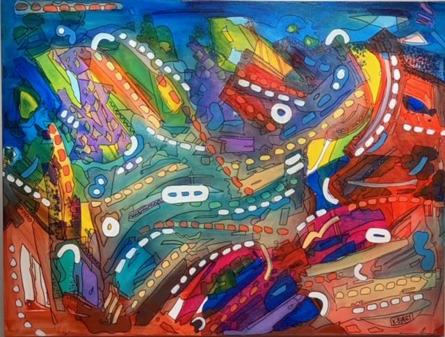 Kimm Byers "GPS Update Better Sotfware" Signed Original (1 of 7)