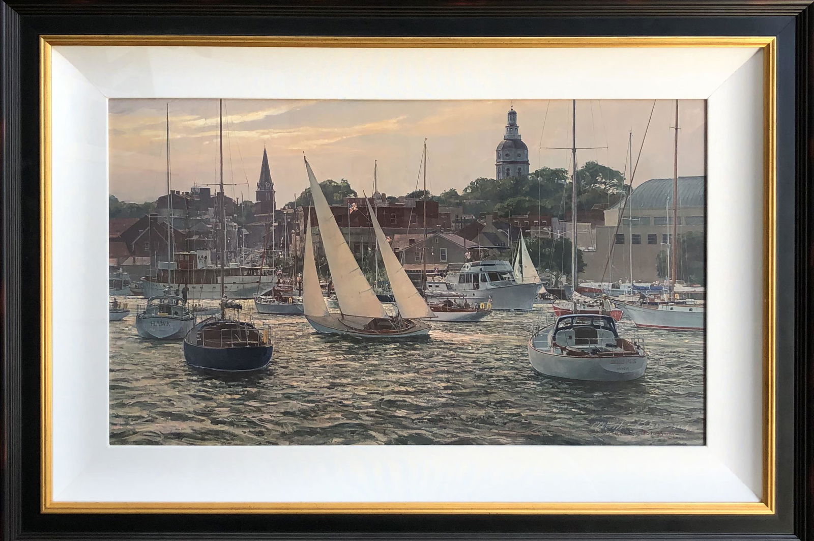 Christopher Blossom "Heading Home" Signed Lithograph (1 of 7)