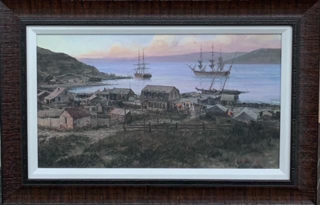 Christopher Blossom "SF on the Eve" Signed Litho (1 of 5)