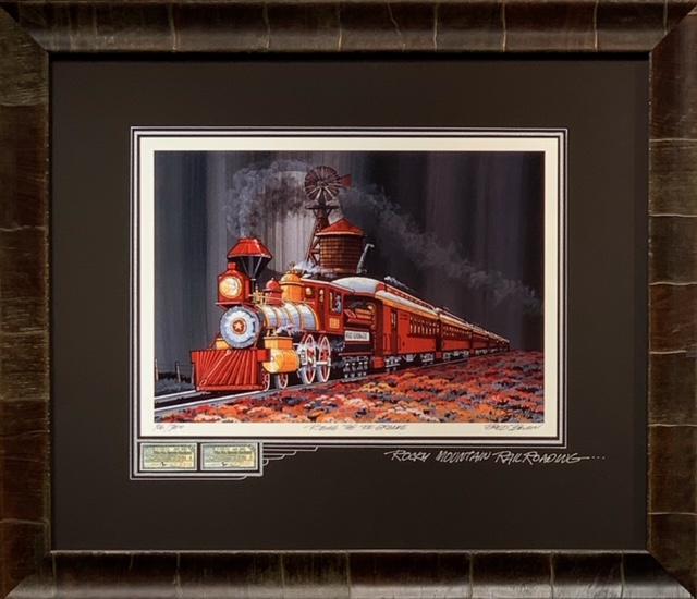 Fred Bonn "Riding The Rio Grande" Signed Lithograph LE (1 of 5)