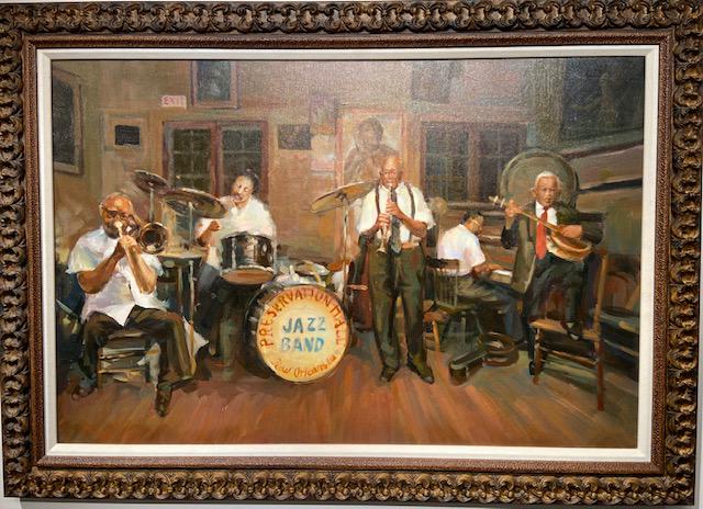 Sarah Stiehl "Preservation Jazz Hall Band" Signed Original (1 of 5)