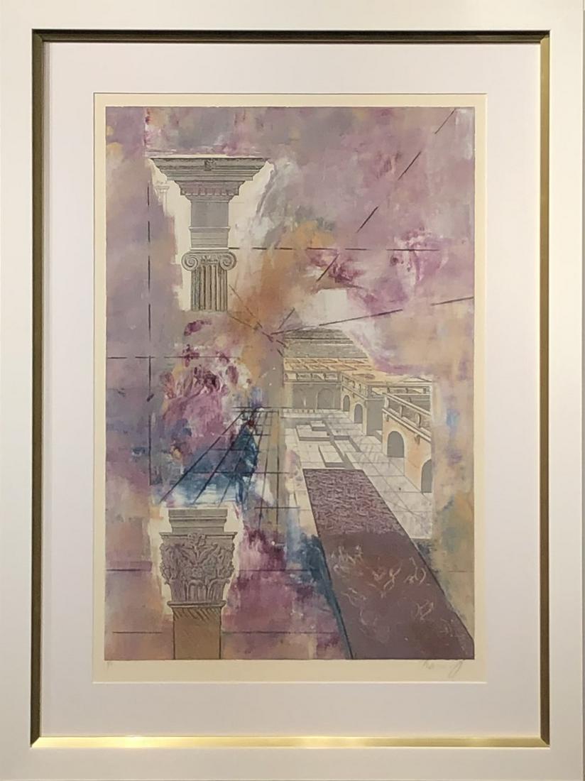 Kamy Deljou Signed Mixed Media Monoprint 1 / 1 (1 of 7)