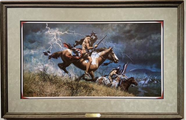 Frank McCarthy "When Omens Turn Bad" Signed Lithograph (1 of 7)