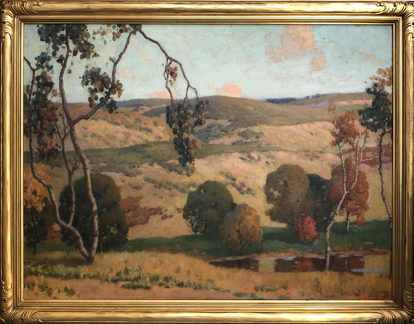Jacob Richard Landscape Original Oil Signed '33 (1 of 7)