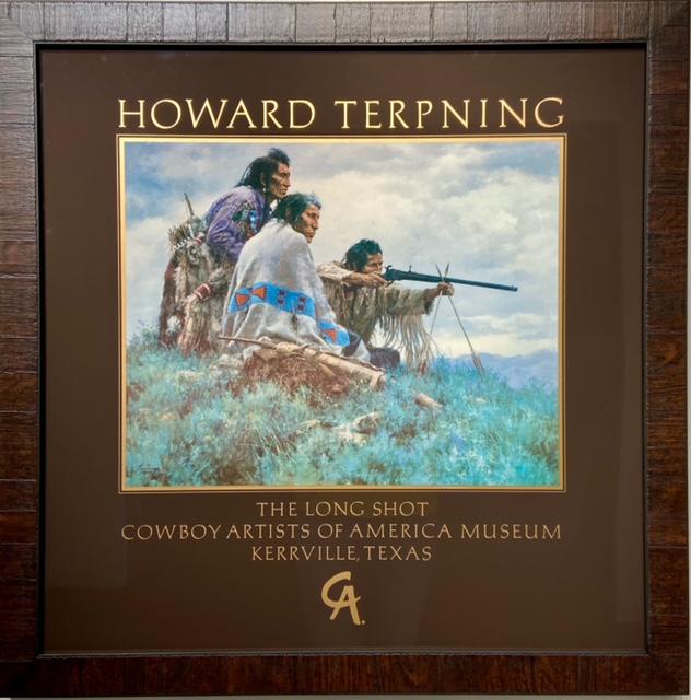 Howard Terpning "The Long Shot" Signed Lithograph (1 of 6)