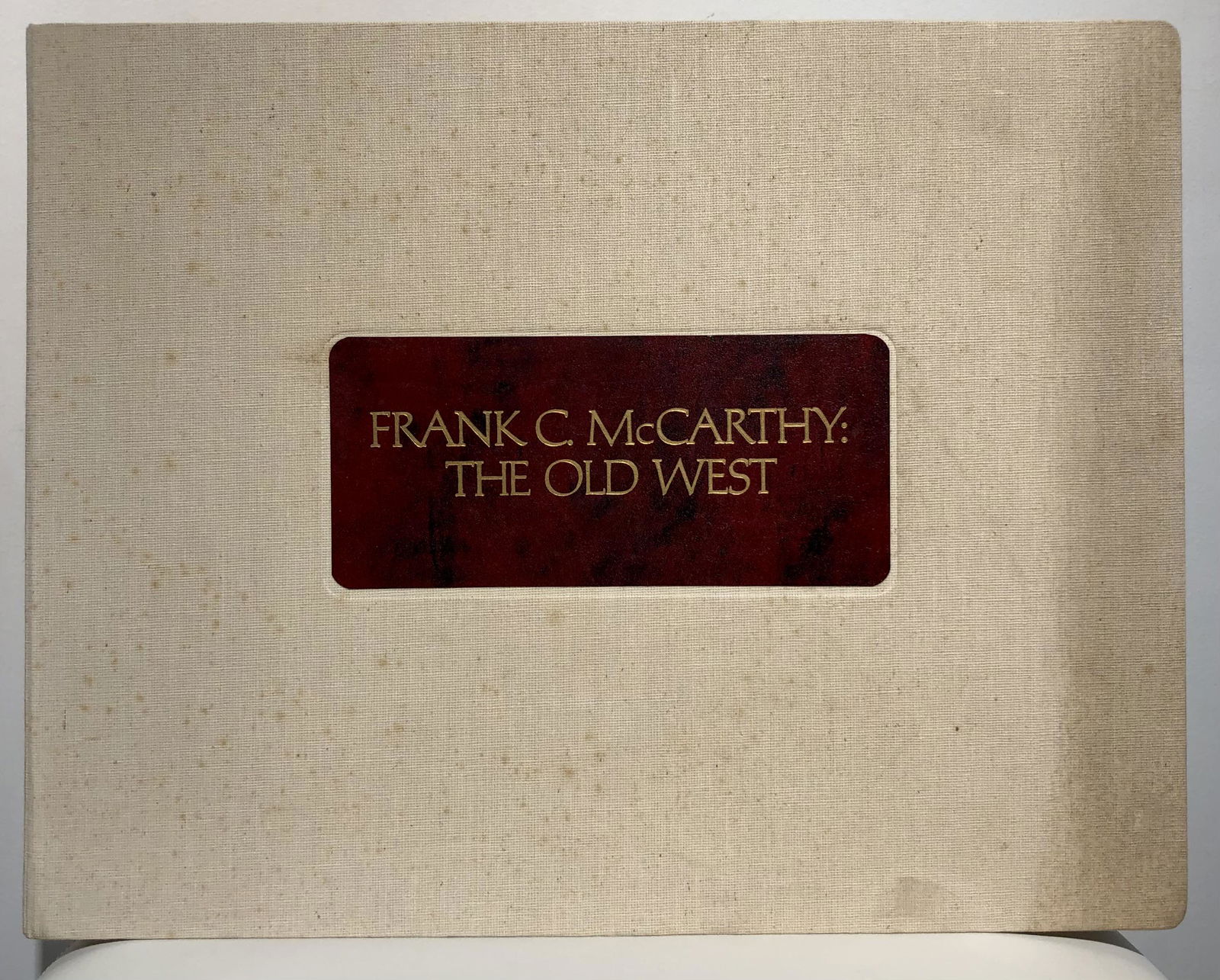 Frank McCarthy "The Old West" Signed Limited Edtion (1 of 14)