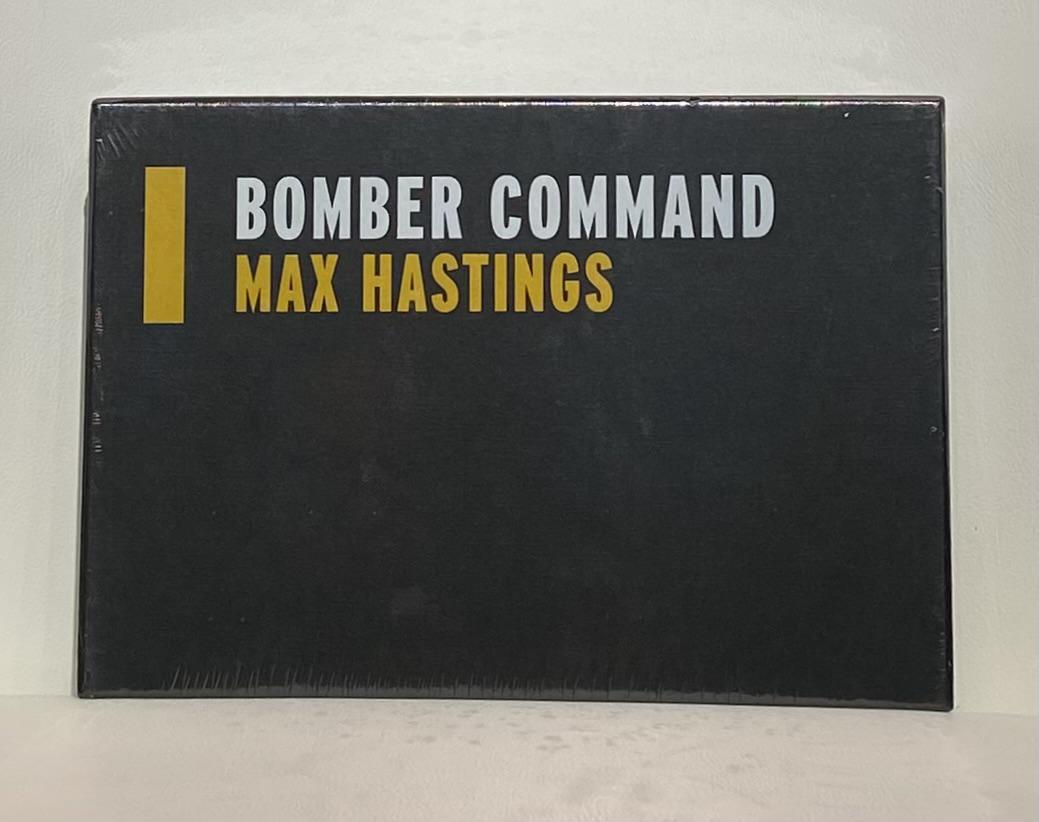 Max Hastings "Bomber Command" Book: Artist: Max Hastings Title: Bomber Command Medium: Book Sealed in Plastic Art Dimensions: 10.25 H x 7.25 W inches Item Description: Folio Society, 2018, with slipcase, sealed. Three q