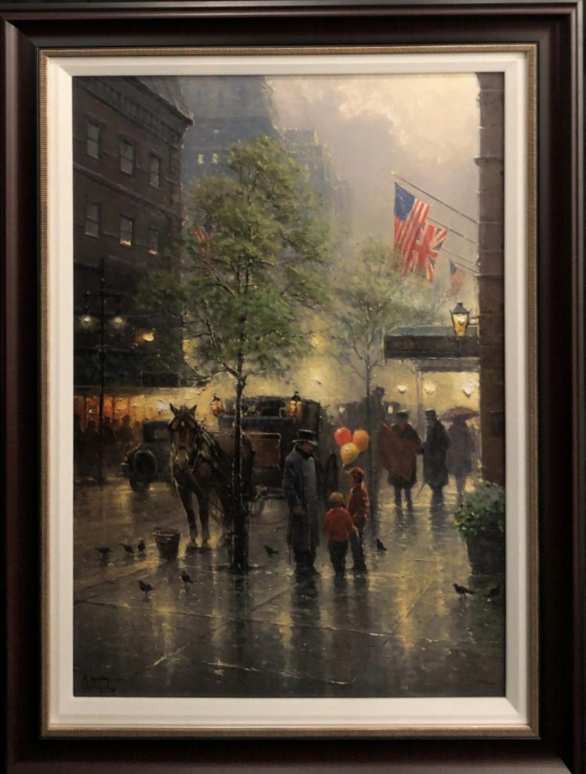 Gerald Harvey "Coachman and the Lads" Lithograph Signed (1 of 6)