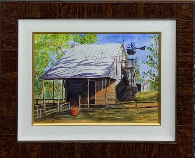 Robert Ross "Shadows" Original Watercolor (1 of 3)