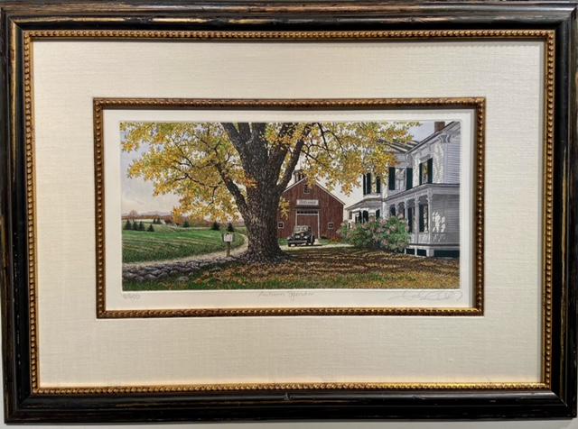 "Autumn Splendor" Signed Original Etching LE (1 of 7)