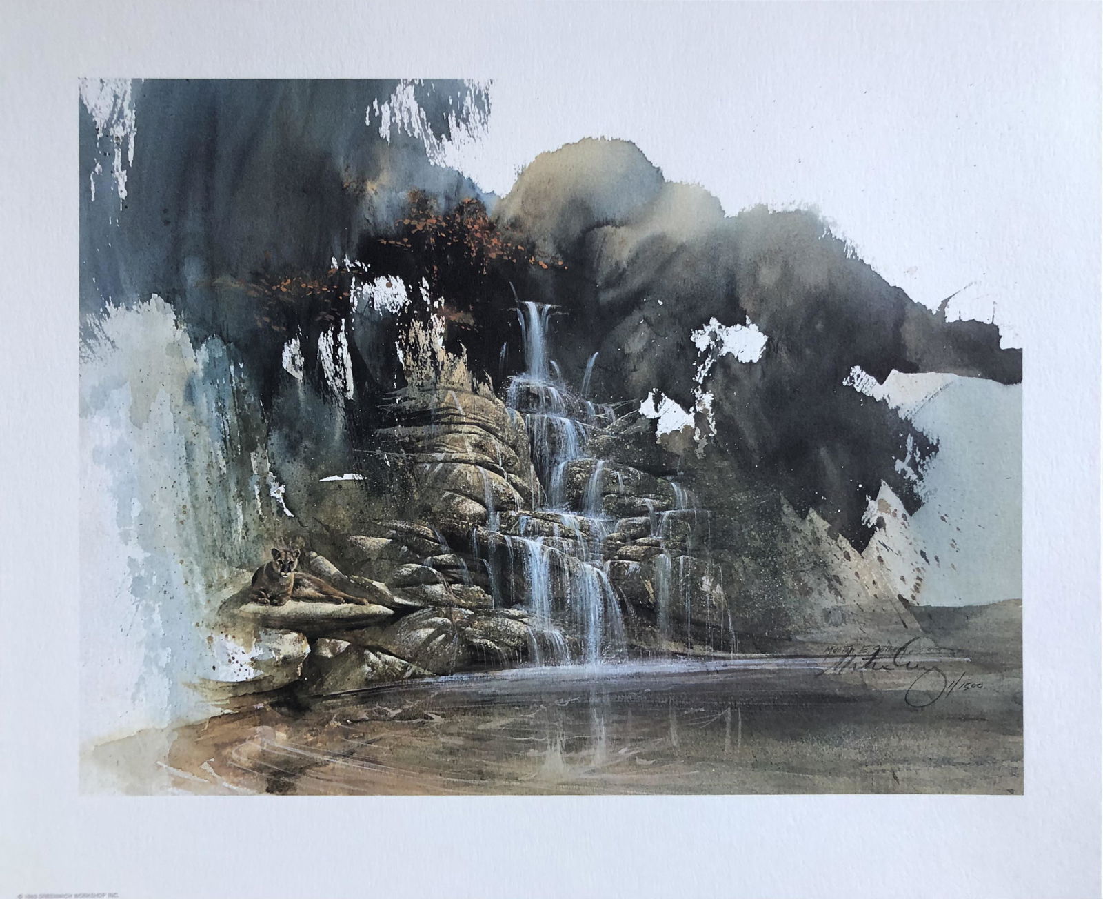 Morten Solberg "At Waters Edge" Signed Litho LE (1 of 5)