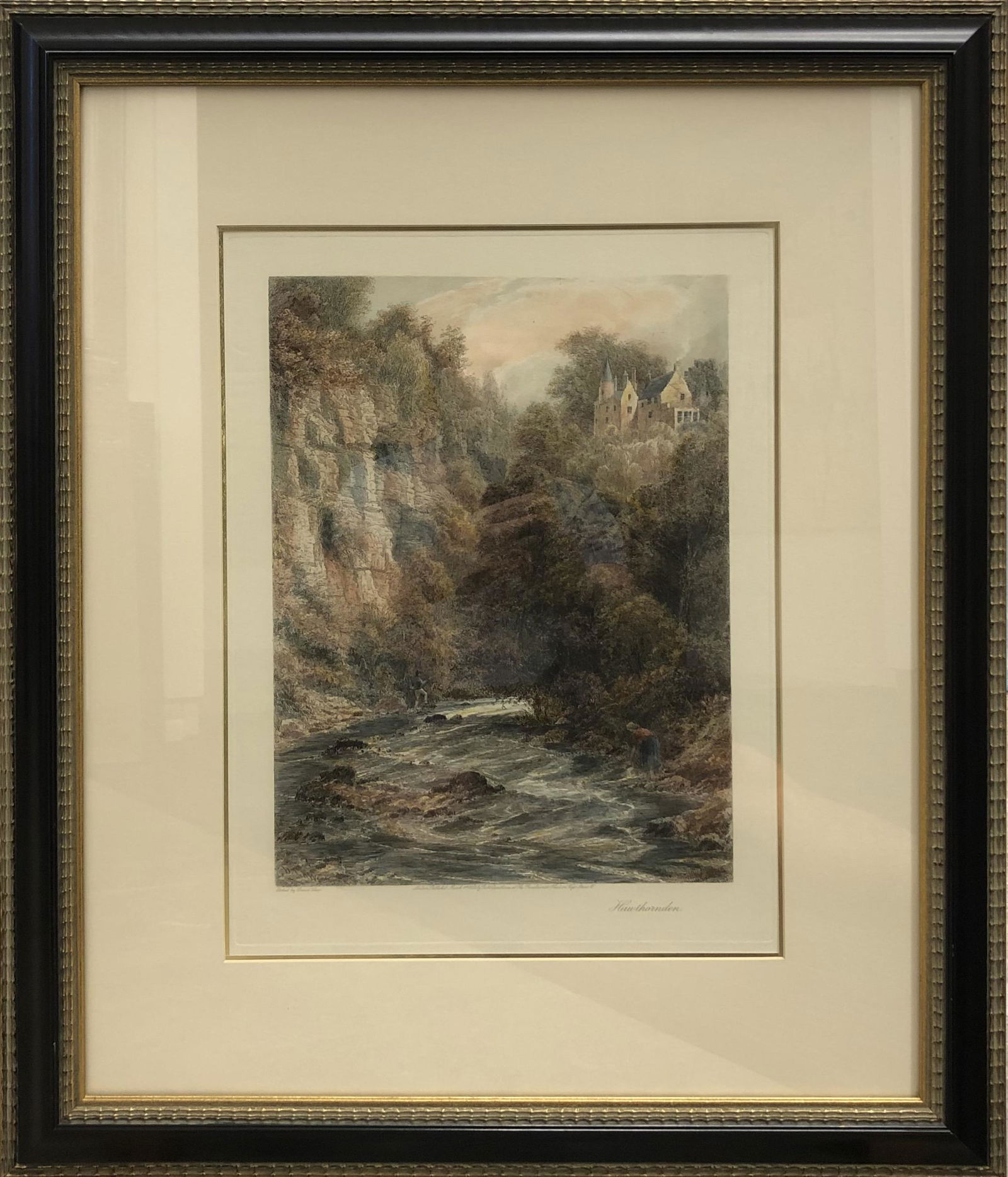 David Law "Hawthornden" Etching Signed (1 of 8)