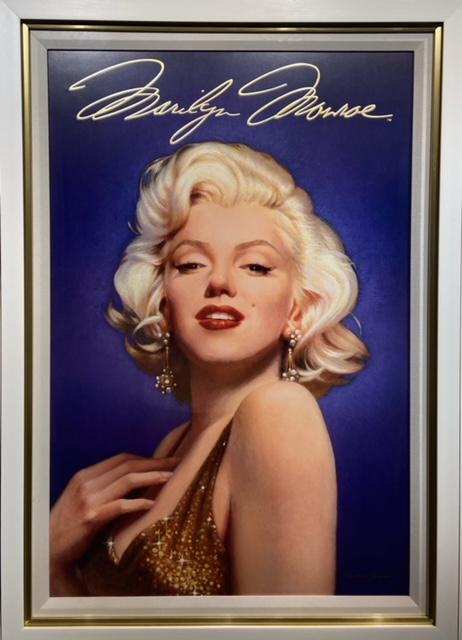 Michael J Deas (Marilyn Monroe) Signed Lithograph: Artist: Michael J. Deas Title: Marilyn Monroe Medium: Lithograph on Paper Art Dimensions: 37 H x 25 W inches