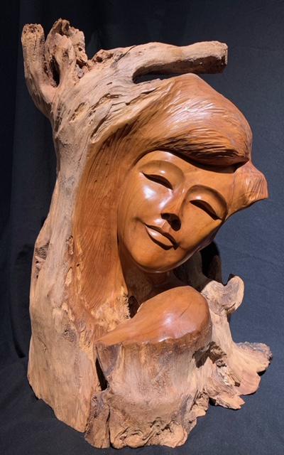 Paul Fujimoto AKA "Paul of Hawaii" Scupture (1 of 7)