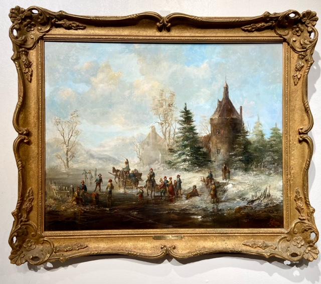 Karl Janssens Signed Original Oil (1 of 6)