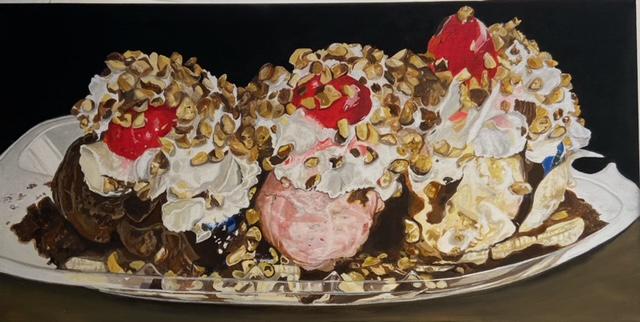Michelle Michael "Banana Split" Signed Original (1 of 5)