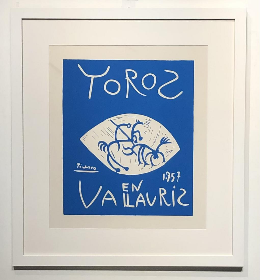 Pablo Picasso "Toros en Vallauris 1957" Lithograph (1 of 3)