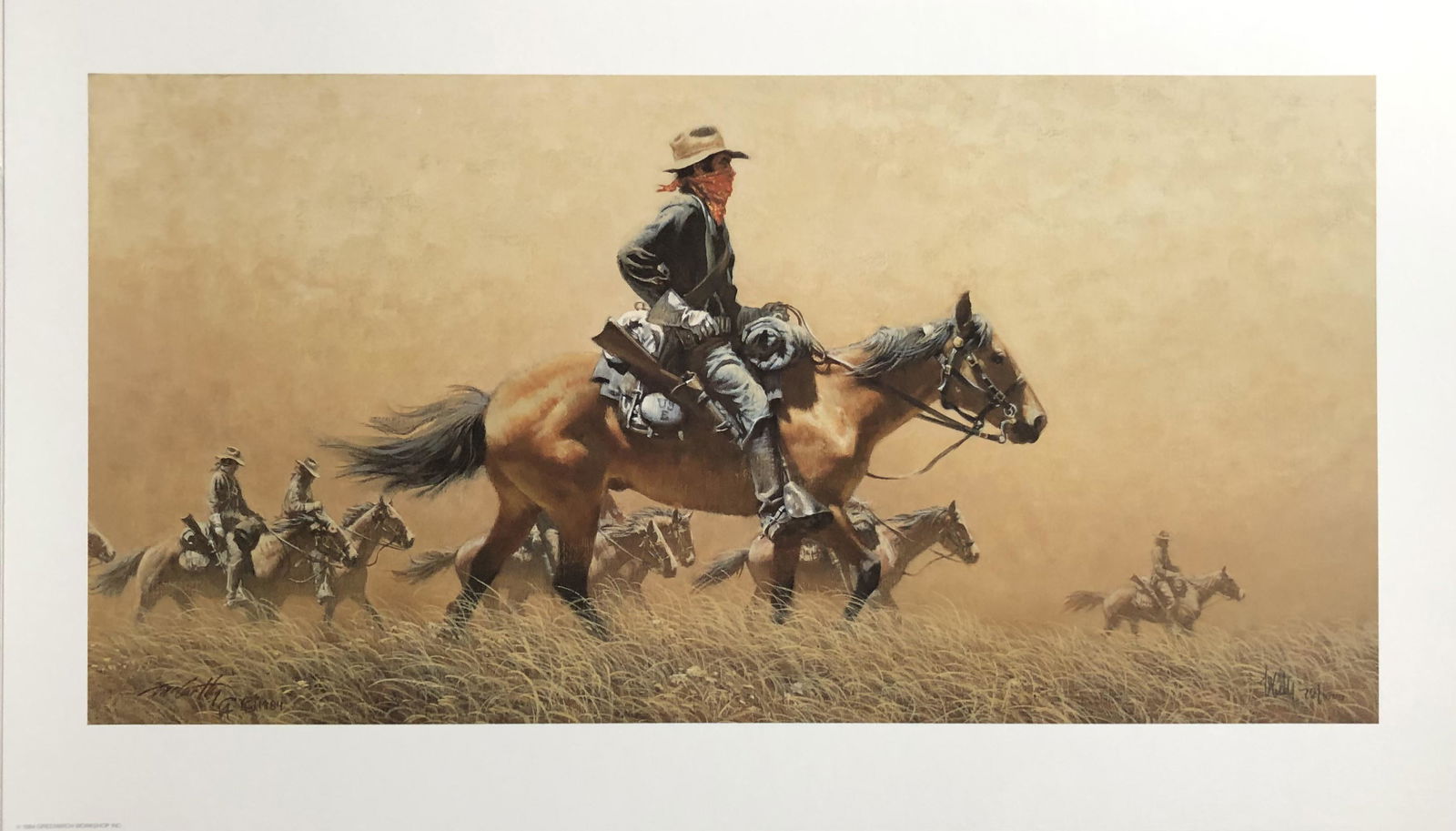 Frank McCarthy "After The Dust Storm" Signed Litho LE (1 of 6)