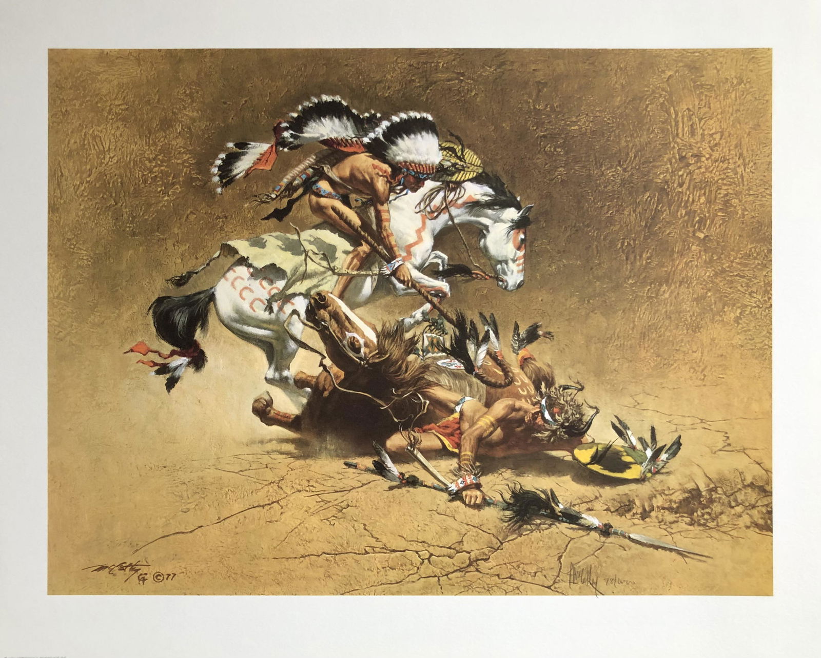 Frank McCarthy "The Coup" Signed Lithograph LE (1 of 5)