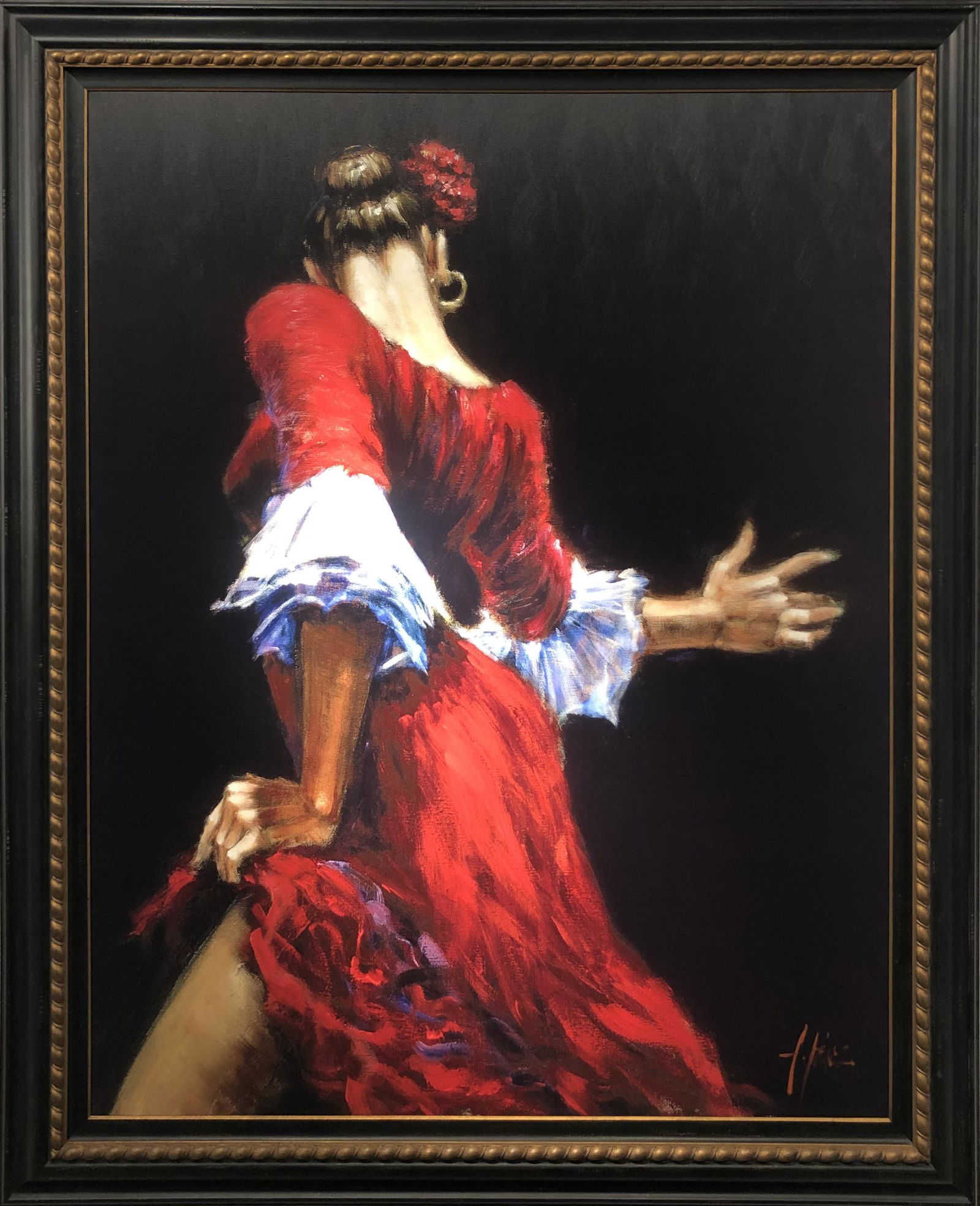 Fabian Perez "Flamenco Dancer III" Signed Giclee AP (1 of 6)