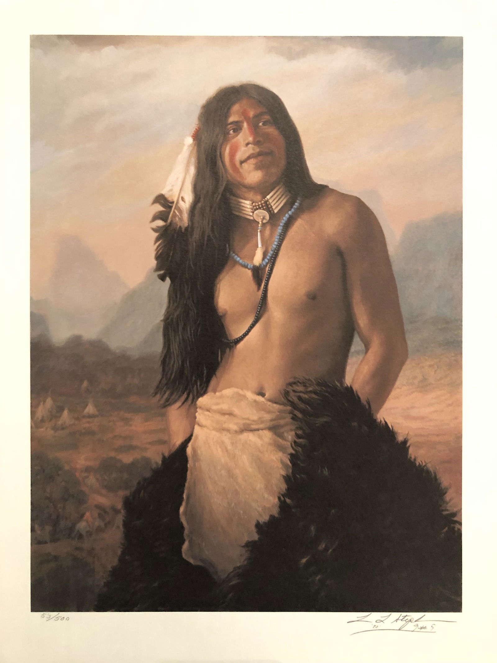 " 22 Steps in '80' " Signed Lithograph LE (1 of 4)