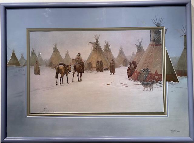 Robert Pumill "The Provider" Signed Lithograph LE (1 of 7)