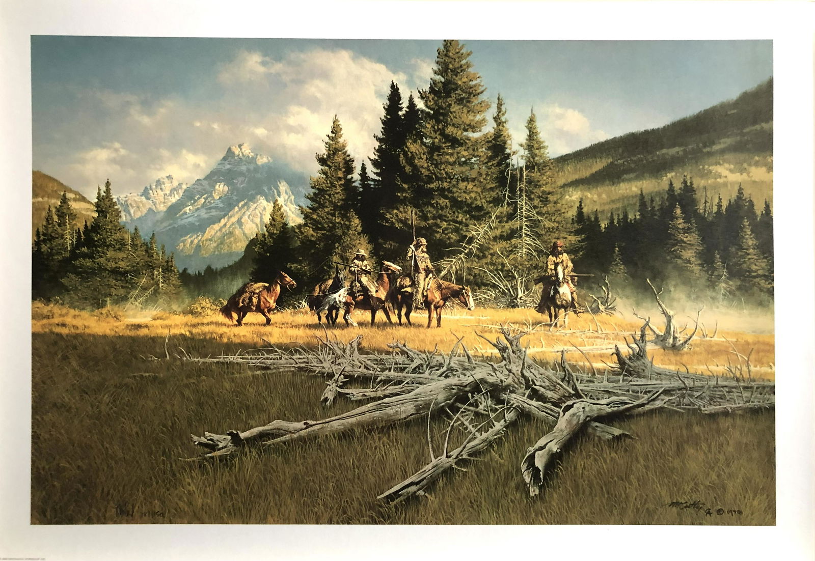 Frank McCarthy "A Time of Decision" Signed Litho LE (1 of 5)