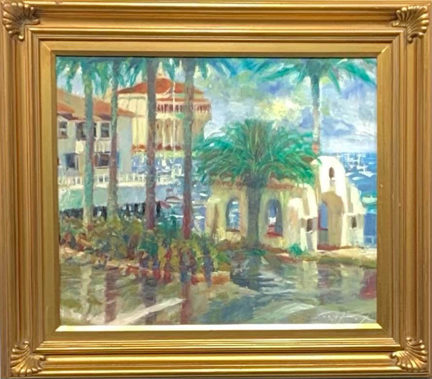 Jorn Fox Impressionist Signed Original Oil on Canvas (1 of 8)