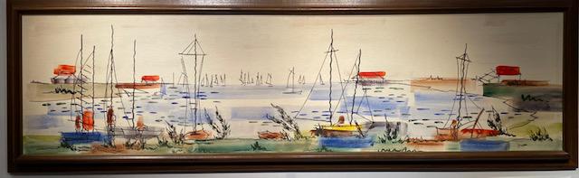 Robert Lawson Signed Original Mixed Media (1 of 5)