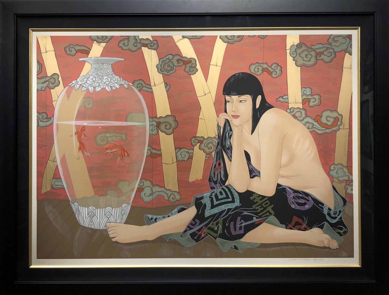 Muramasa Kudo "Golden Dreams" Signed Serigraph LE (1 of 8)