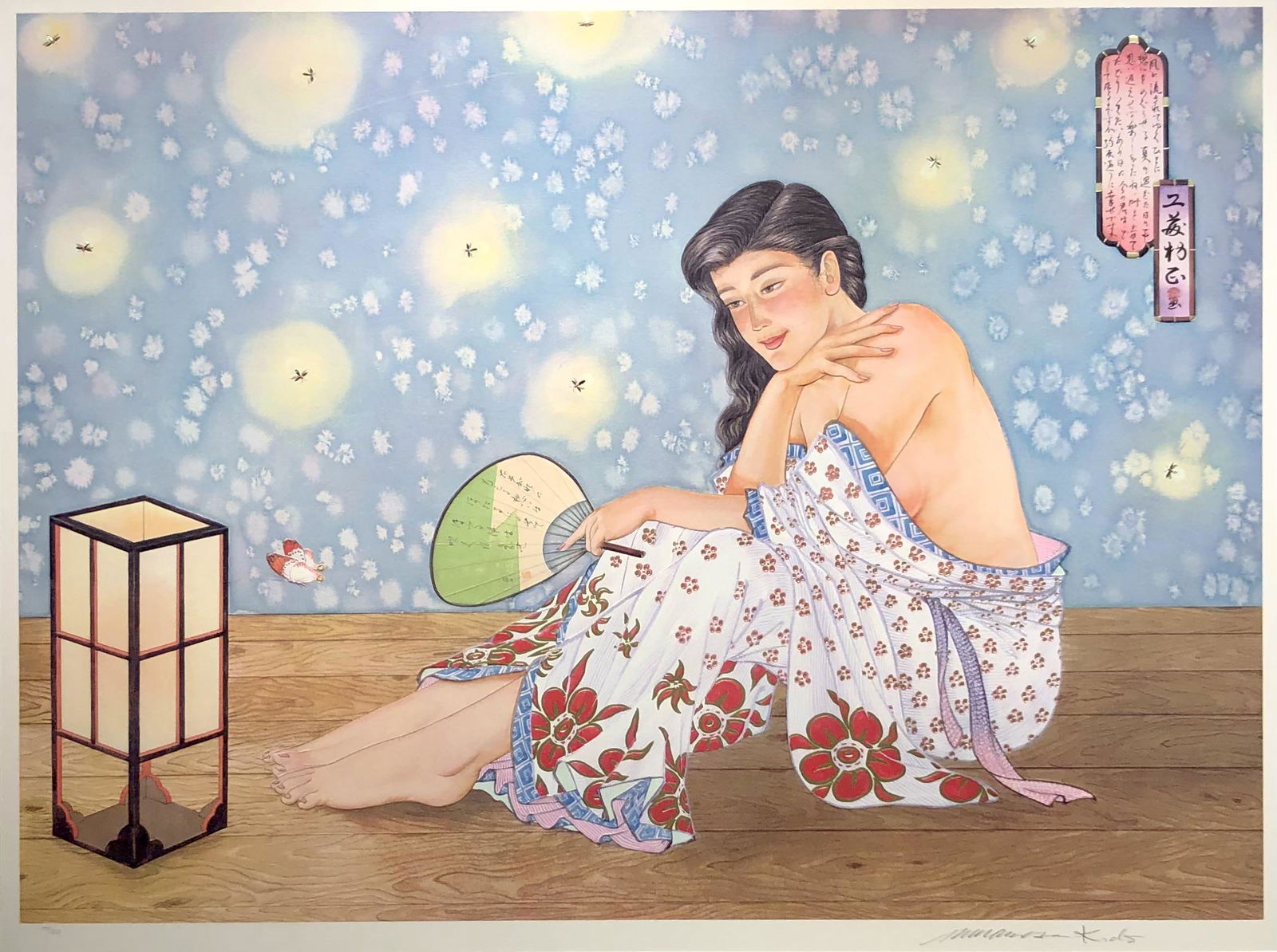 Muramasa Kudo "Fireflies" Signed Serigraph LE (1 of 9)