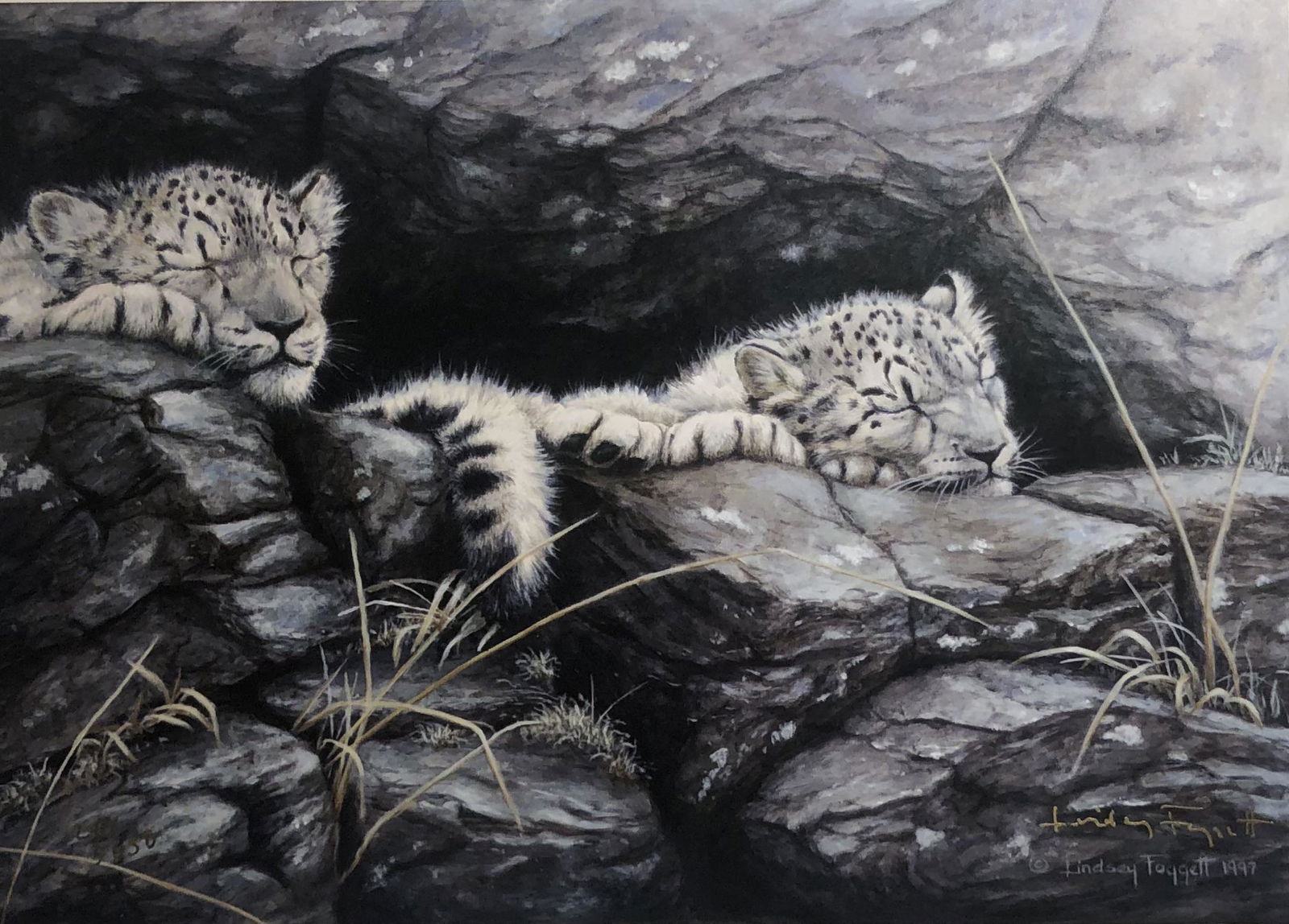 Lindsey Foggett "On Watch" Signed Lithograph LE (1 of 3)