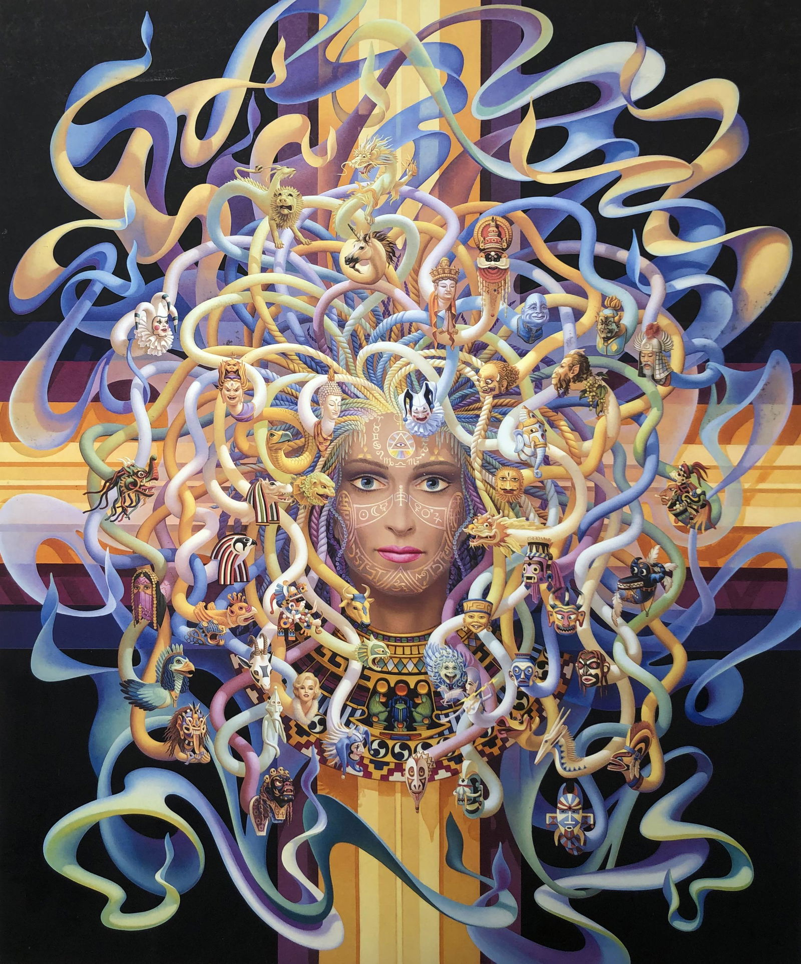 Ilene Meyer "Medusa II" Serigraph (1 of 1)