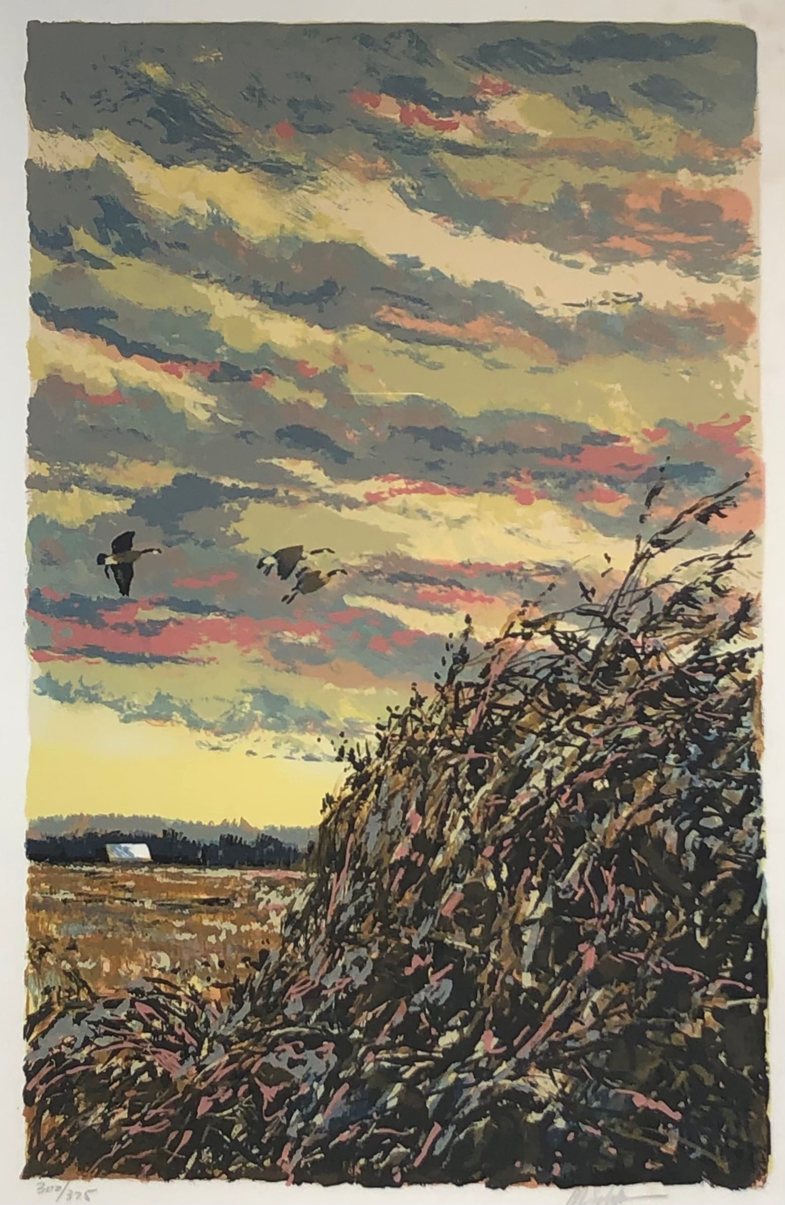 Michael Schofield (Untitled) Signed Serigraph LE - Impressionist (1 of 7)