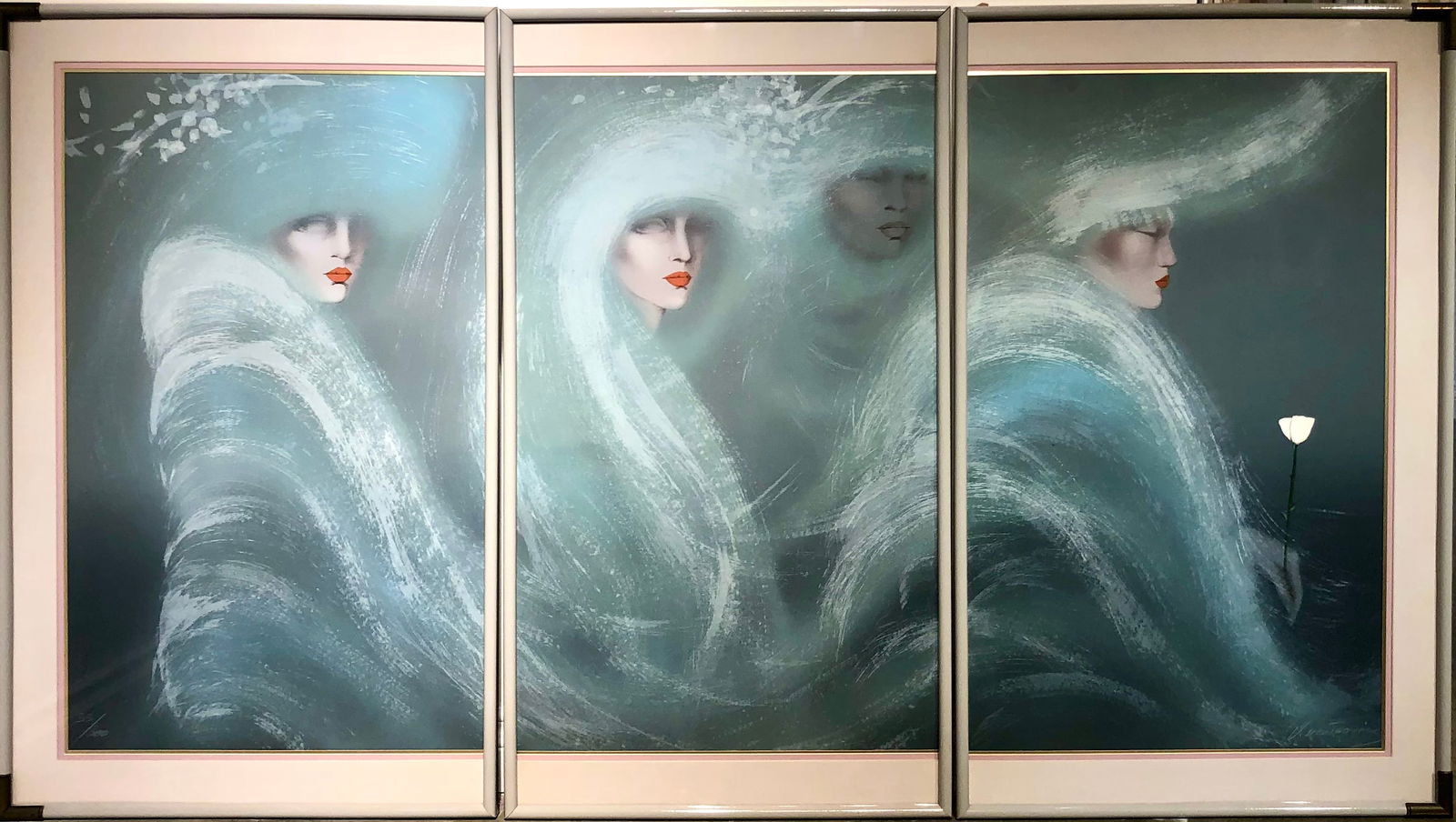 Victoria Montesinos "Out of My Dreams" Signed Lithograph LE (1 of 13)