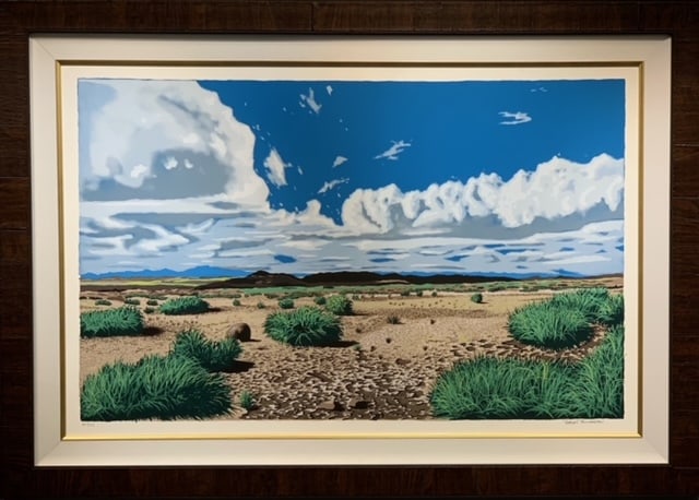 Robert Blumhagen "Mojave Desert, CA" Signed Serigraph (1 of 5)