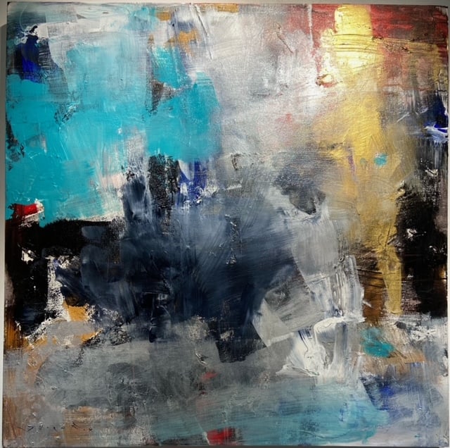 Jorn Fox Abstract Signed Original (1 of 5)