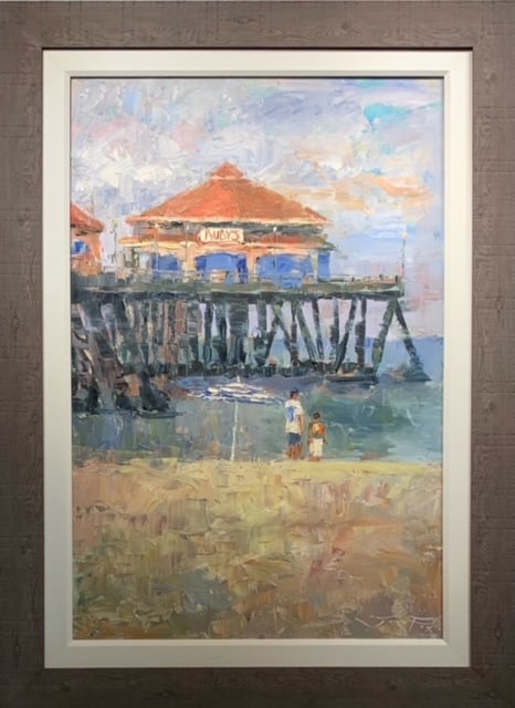 Jorn Fox Impressionist Signed Original Oil on Canvas (1 of 8)