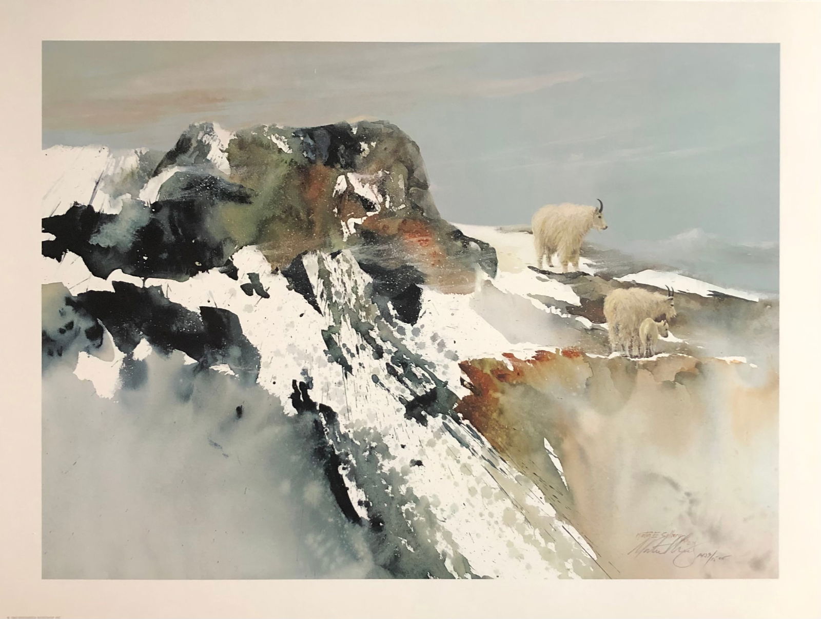 Morten E. Solberg "First Winter" Signed Litho LE (1 of 4)