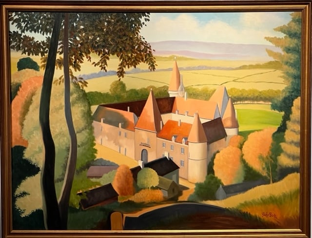 Betty Blue Impressionist Signed Original Oil (1 of 8)