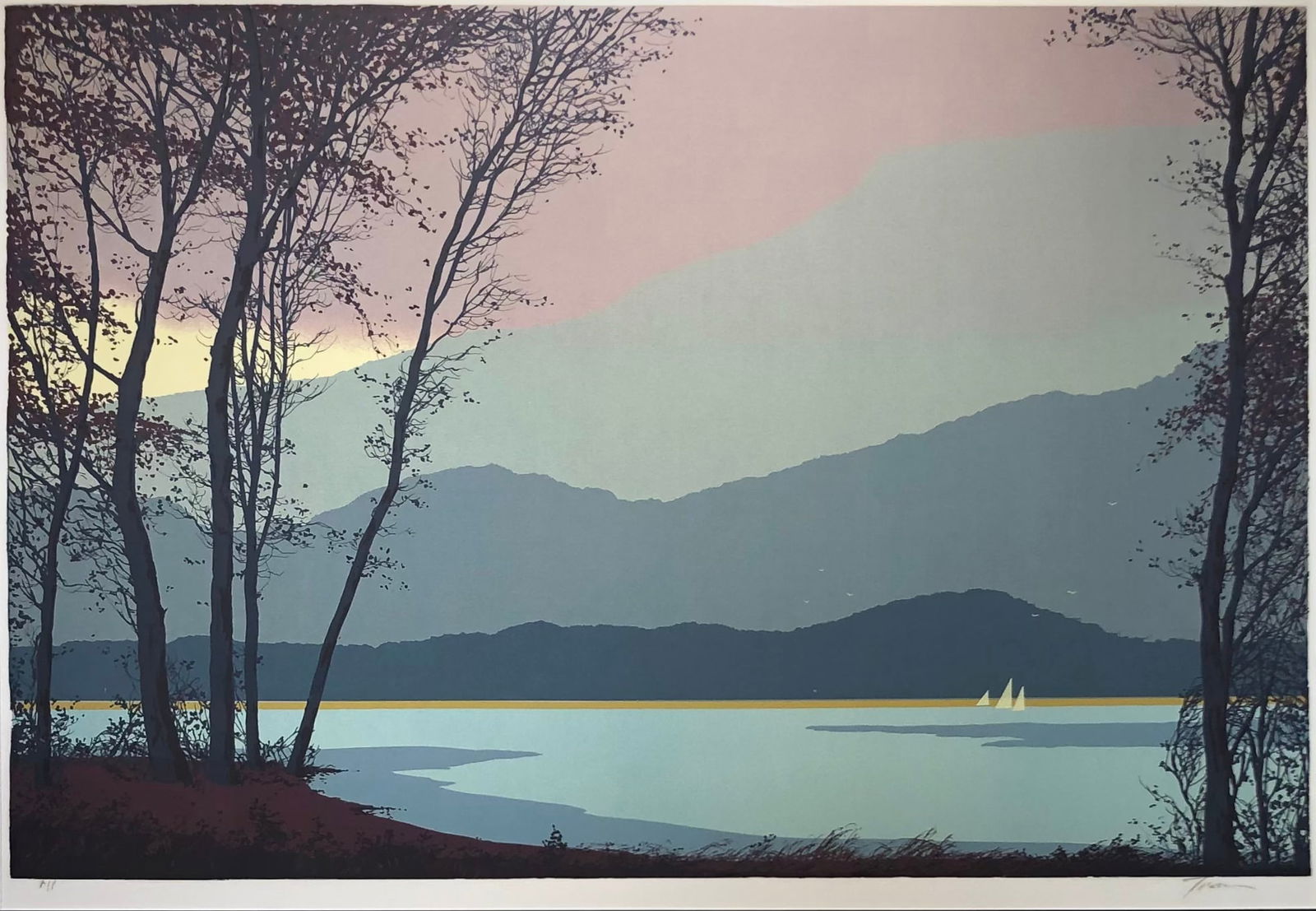 Tison Signed Serigraph AP (1 of 5)