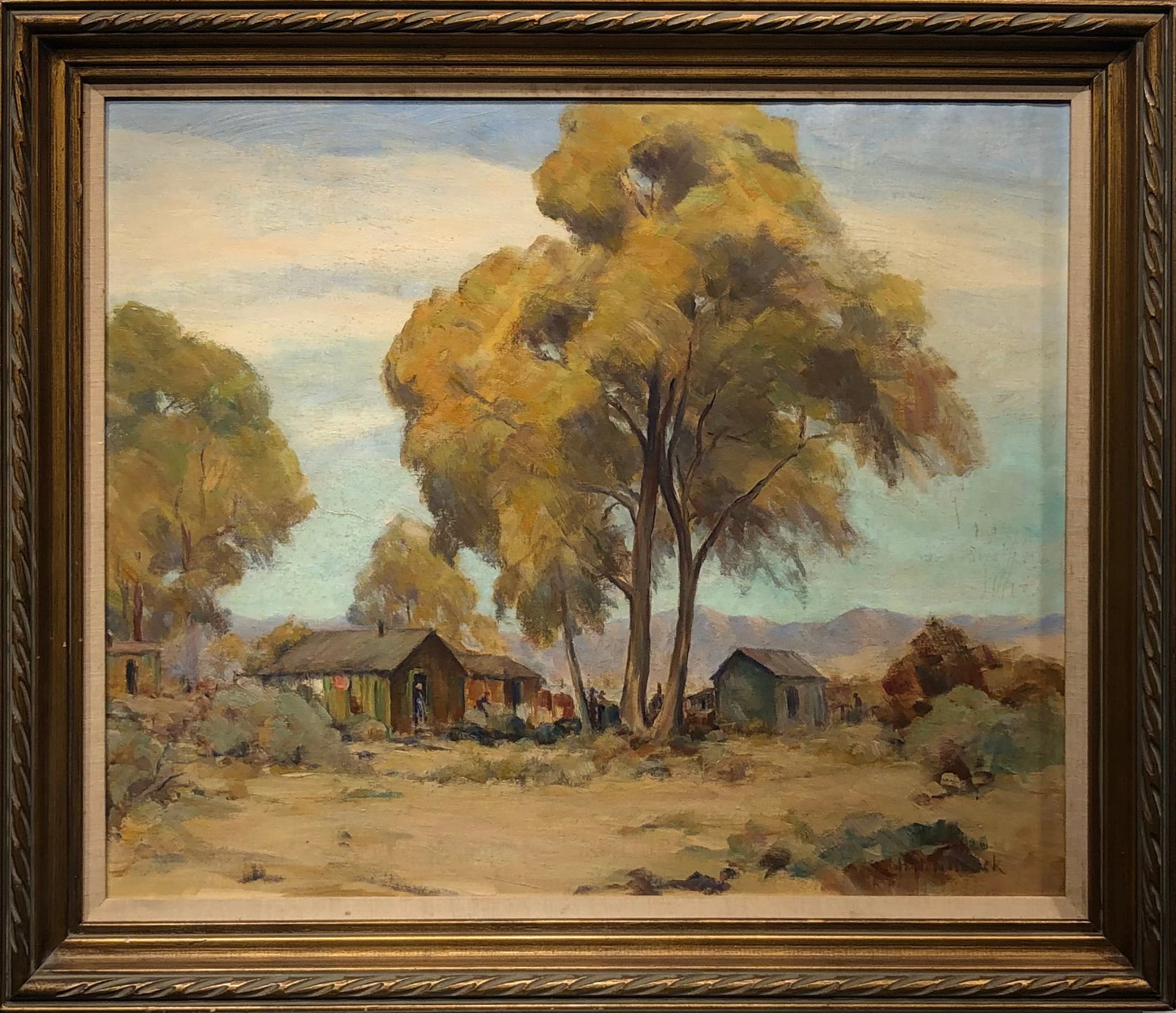 Harry Nelson Tillcock Signed Original Oil: Artist: Harry Nelson Tillcock Title: Untitled Medium: Oil on Canvas Art Dimensions: 20 H x 24 W inches Framed Dimensions: 25 H x 29 W inches ARTIST BIO: Born