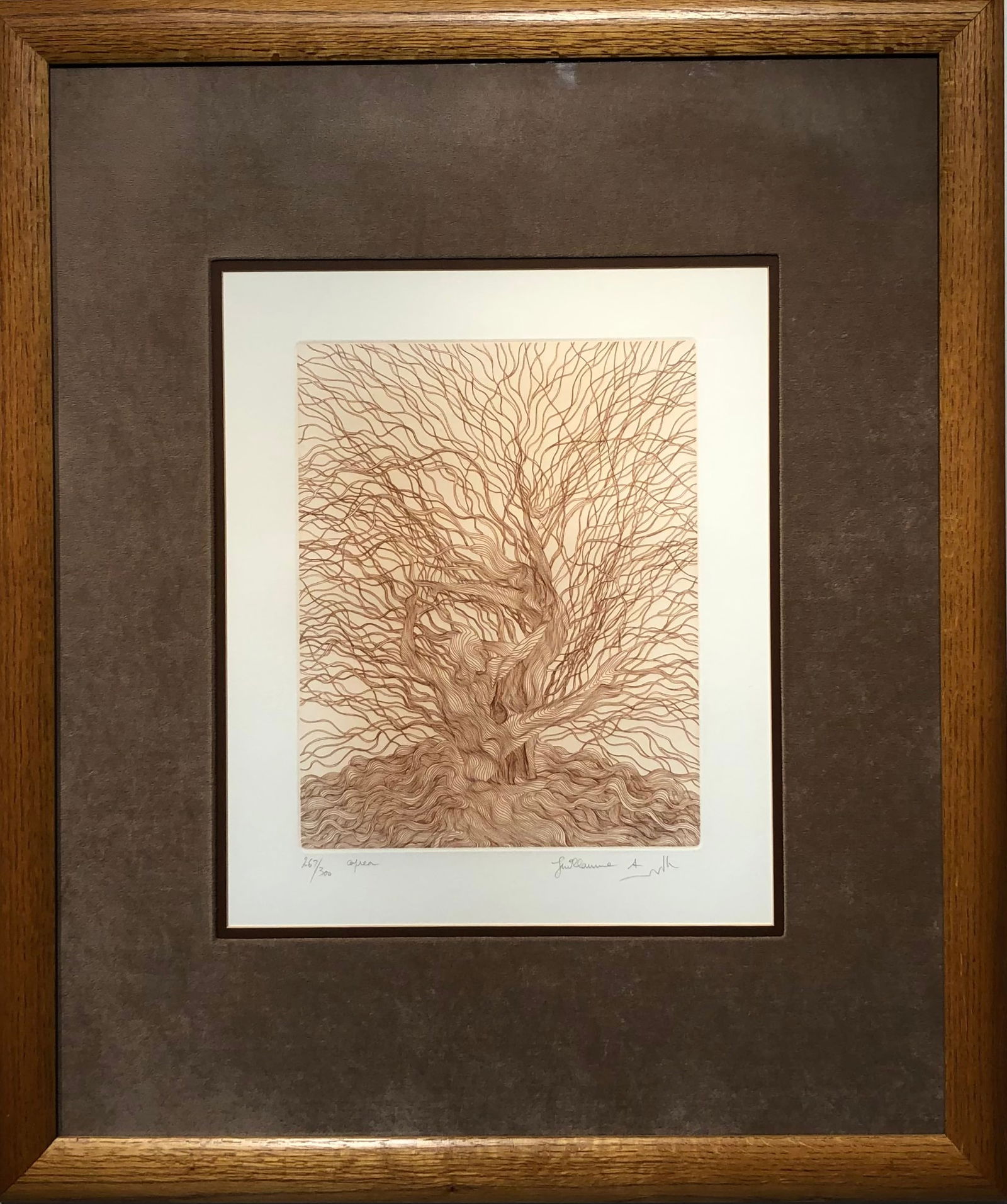 Guillaume Azoulay "Caprea" Signed Original Etching LE (1 of 6)