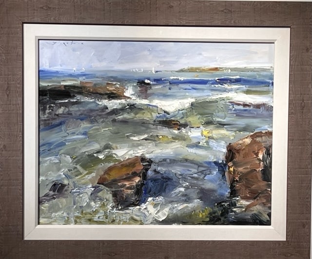 Jorn Fox (Untitled - Impressionist) Signed Original Oil and Acrylic (1 of 8)