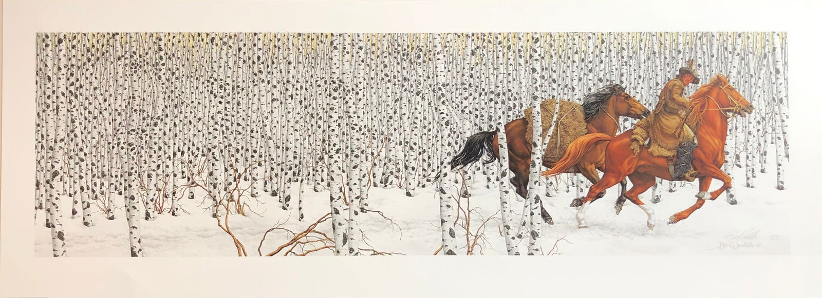 Bev Doolittle "Sacred Ground" Signed Lithograph LE (1 of 6)
