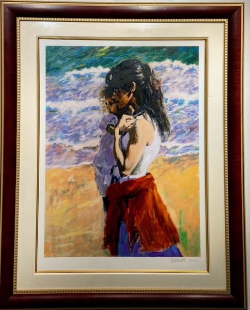 Aldo Luongo "Summer Morning" Signed Embellish Giclee (1 of 5)